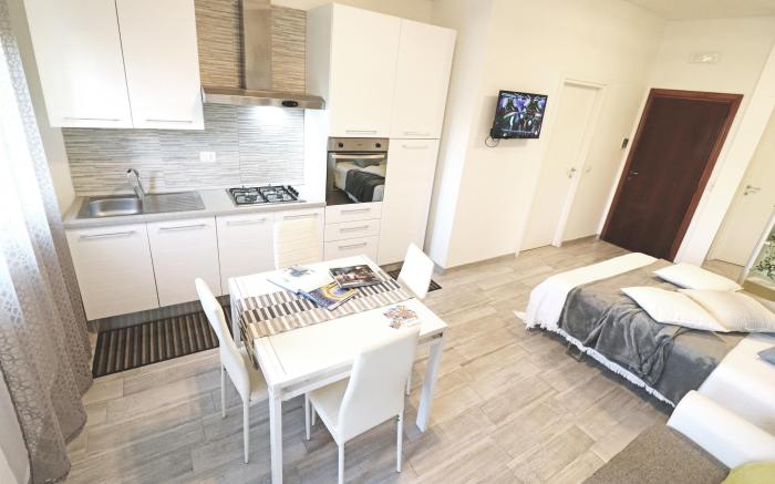 Holiday House casa Vacanze Alba A Otranto with balcony and air conditioning