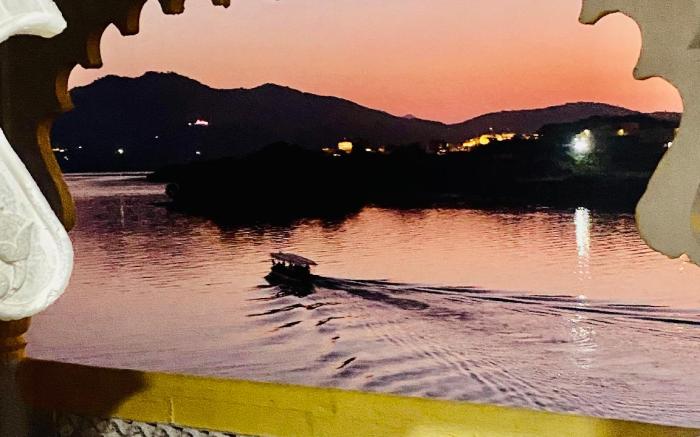 Vallabhgarh with lake facing Balcony