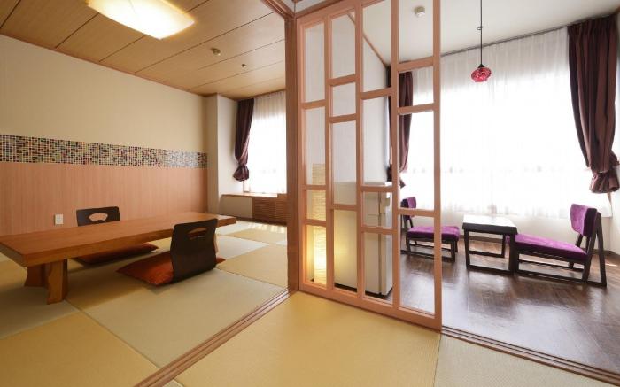 Hotel Seiryu Japanese Spa inn with spectacular view in Osaka