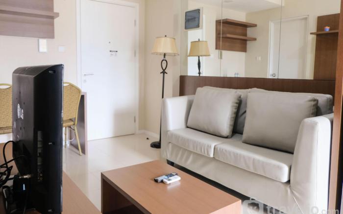 Homey Living 2BR Parahyangan Residence By Travelio
