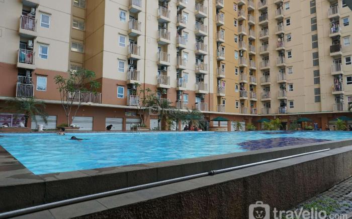 Restful Studio Green Palm Residence By Travelio