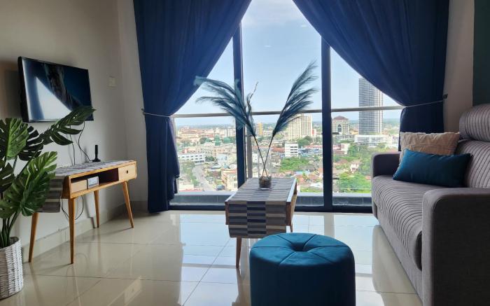 Prestige Sky (A9-12) - 2 BR with Wifi & Riverview