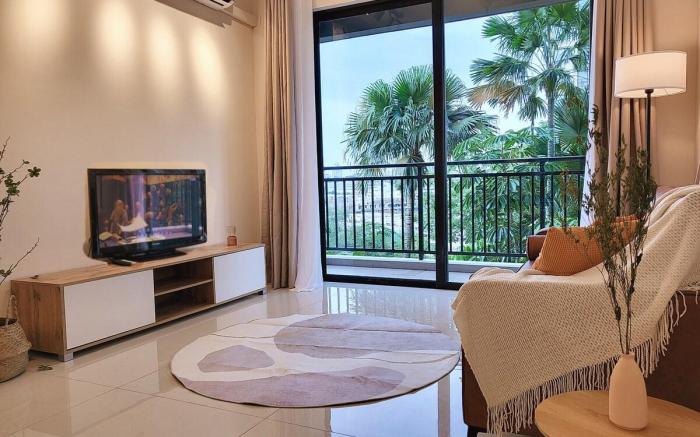 Garden View 4 Pax, 2 BR - [10 min from CIQ]