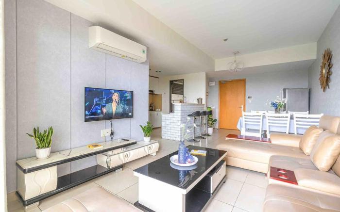 Apt 3Br nice garden view Masteri Thao Dien T2