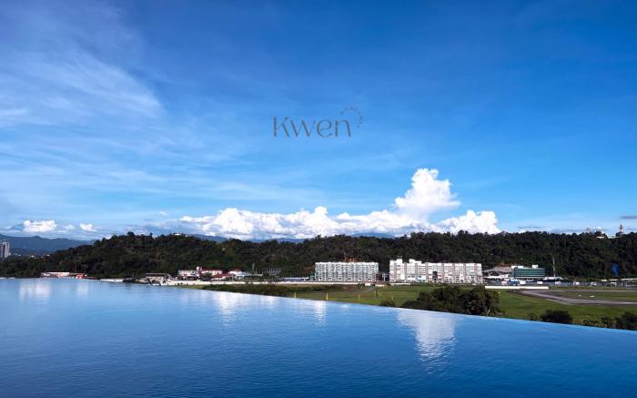 KWEN Suites - Tg Aru InfinityPool Rare Seaview 3BR