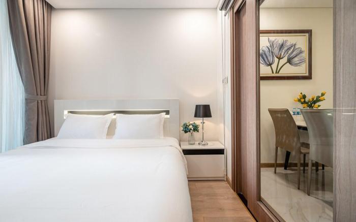 Landmark 81 1bedroom serviced with highly floor.