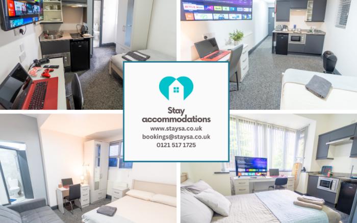 76 Bournbrook road Equipped studios near QE