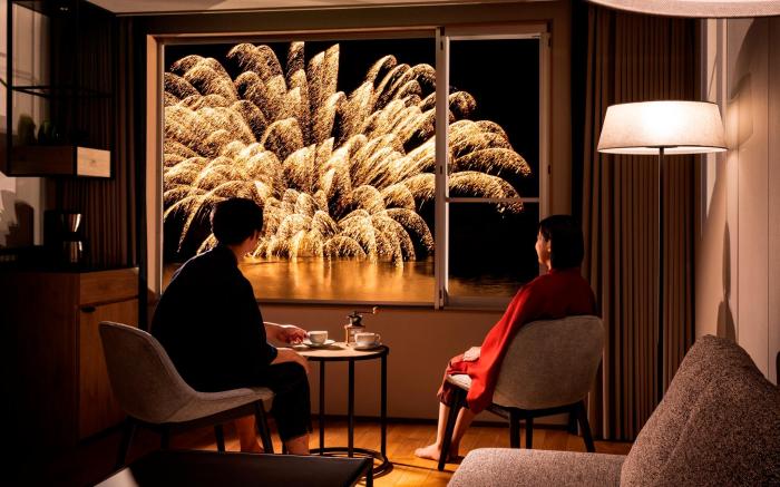 The Lake view TOYA Nonokaze resort