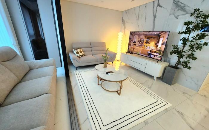 New기준4인 최대8인. 강남 역세권 투룸 하이앤드 레지던스/장단기/가족/연인