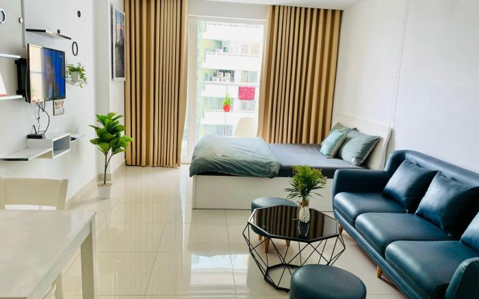 ❤️Jolie Home❤️private flat★Free Pool⭐5' to airport
