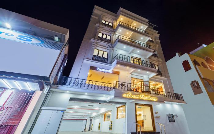 Treebo Aaravi Residency, 800 Mtrs From Promenade Beach