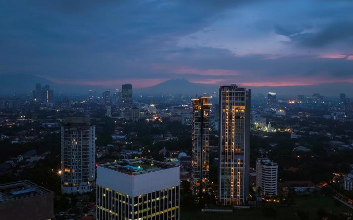 Fantastic View FX Sudirman 2BR Apt By Travelio