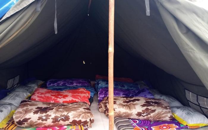 Himalayan hills tent accomodation