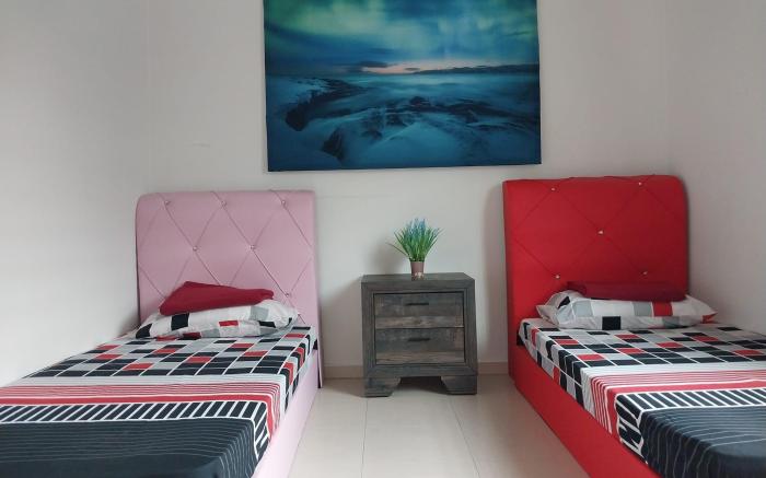 3 airconditioned bedroom in Muar Town