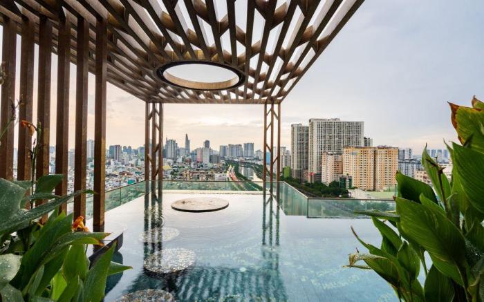 Family retreat @D1Mension/3BR/Rooftop Pool/Netflix