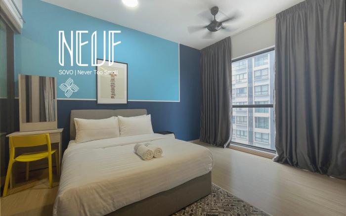 Sg Buloh DSara Sentral (MRT) | 3pax| WiFi| Netflix