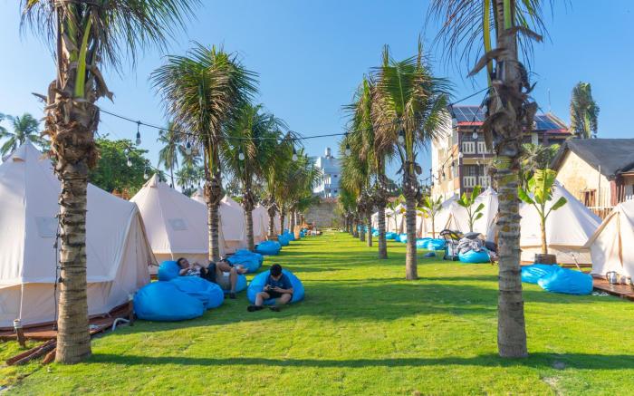 GLAMPING TENT - MUINE SUN AND SEA
