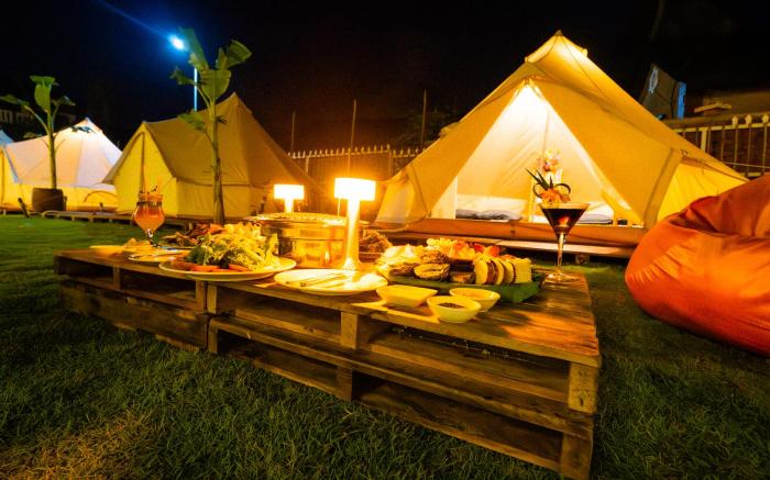 GLAMPING TENT - MUINE SUN AND SEA