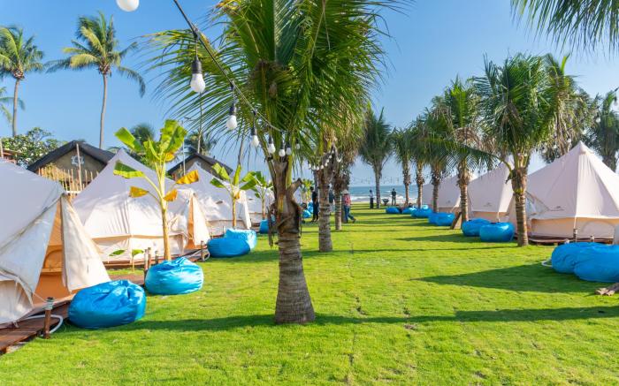 GLAMPING TENT - MUINE SUN AND SEA