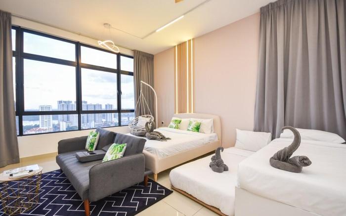 D'Athens Suite【Amazing JB-SG Causeway View!】