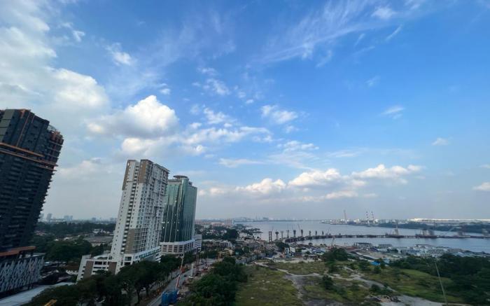 City Sea View 2Bedroom Apartment in Johor Bahru