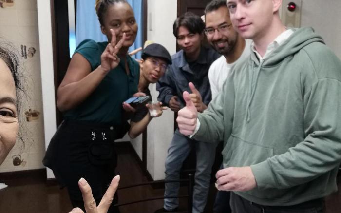 Daimaru Buil Guest House Sakae, Nishiarai Nishiguchi Station Front