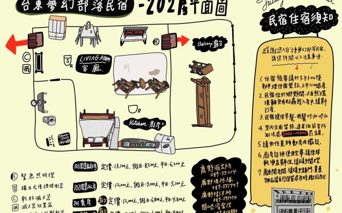 台東夢幻部落民宿 | 近鹿野高台