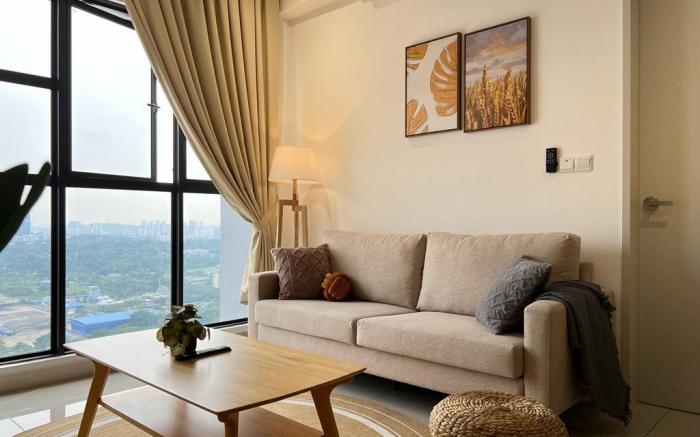 KLCity Staycation 2B1B (FREE Wi-Fi) - 6pax A33-06