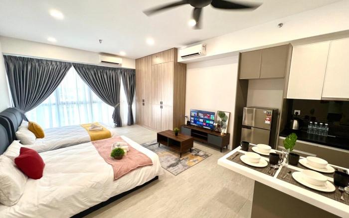 Near KLIA/ Suite For 4 Bellsuite Sepang Xiamen Uni
