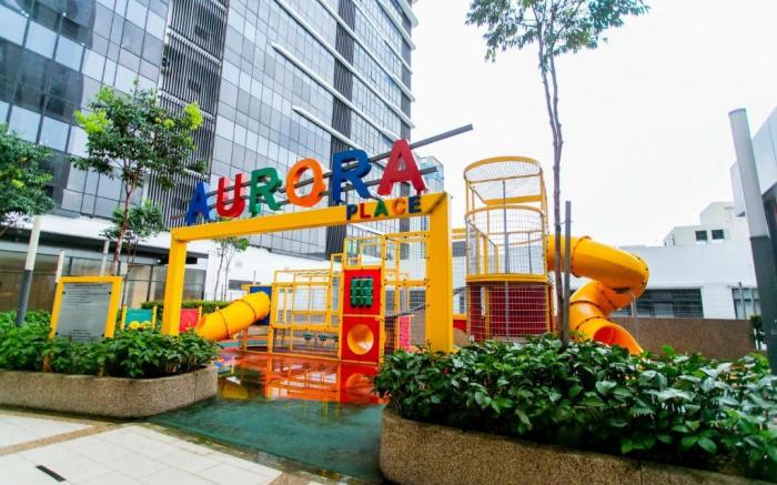 Revo, Aurora Place, Pavilion