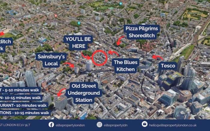 Stylish Urban Flat near Vibrant Hoxton Square