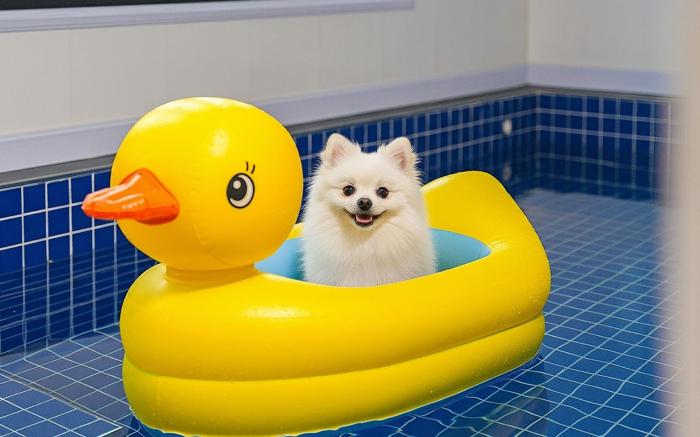 Anmyeondo Town 1967 Dog Pool Villa