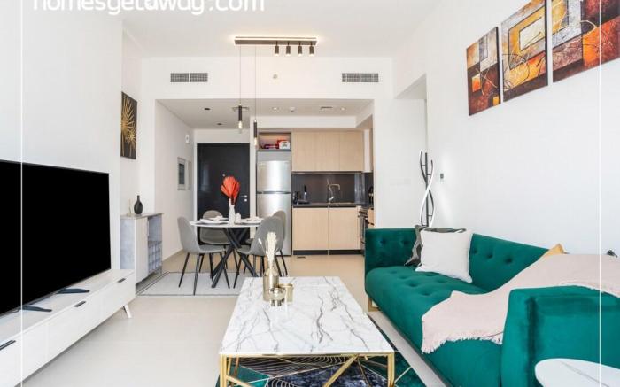 HomesGetaway-Elegant 1BR in Downtown Burj Crown