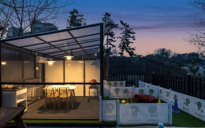 Gangneung Dangdangi Dog Pension Blue