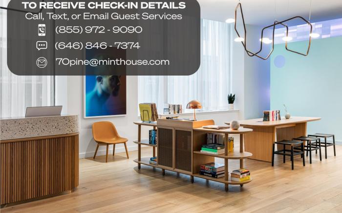 Mint House at 70 Pine - New York City