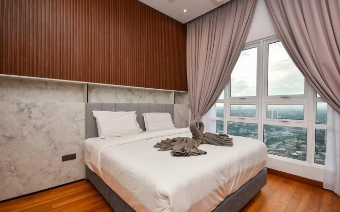 【Sunset View】Tritower Luxury Suite【6pax |Mahjong 】