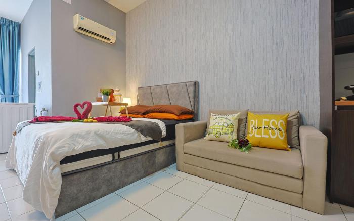 5mins to Sunway #Subang SS15 Stylish Studio #3pax