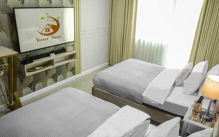 Freya Suite by YourNest @ Shore1 (Wi-fi + Netflix)
