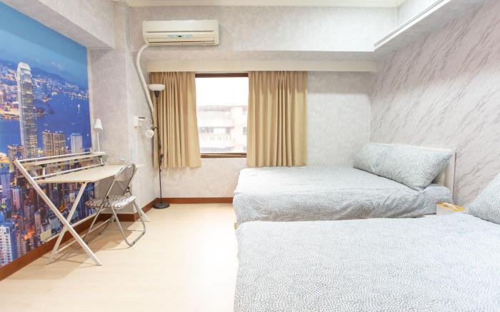 opposite Taipei Main Station  rooms for 2~4 people