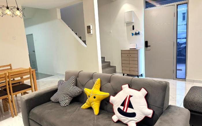 Blue Ocean House 6pax 3br DatoOnn JB| Wifi Netflix