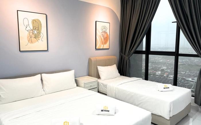 SkyTree Dualkeys Studio Homestay R2 | Bukit Indah