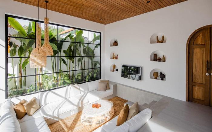 Tropical Two-Bedroom Villa in Canggu