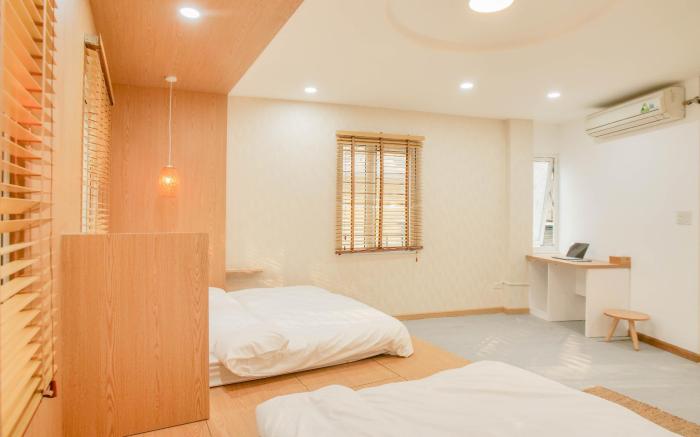 Căn hộ 2 ngủ style Nhật Bản cạnh Nhà Tủ Hoả Lò