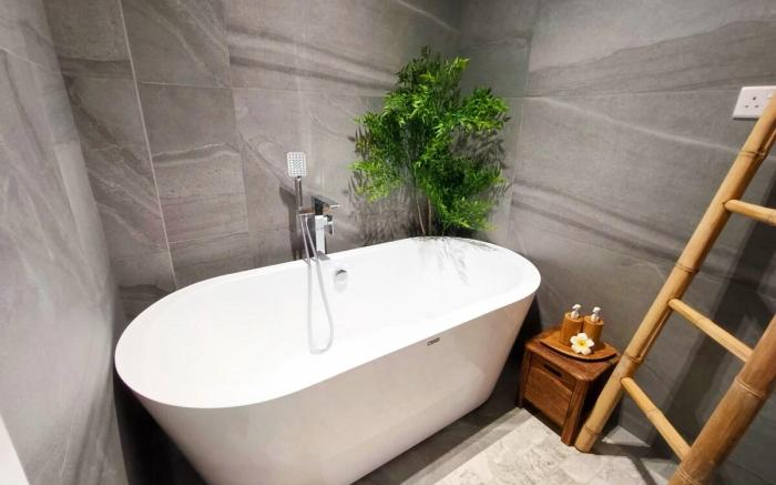 Bali 1BR 4Pax/Premium ID/Bathtub/WaterPark/Seaview