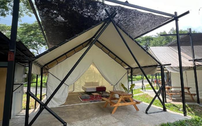 Glamping at Xscape Tambun