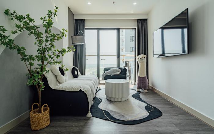 Nấp Homestay 1 - Unique Apartment 2 Beds gym, pool