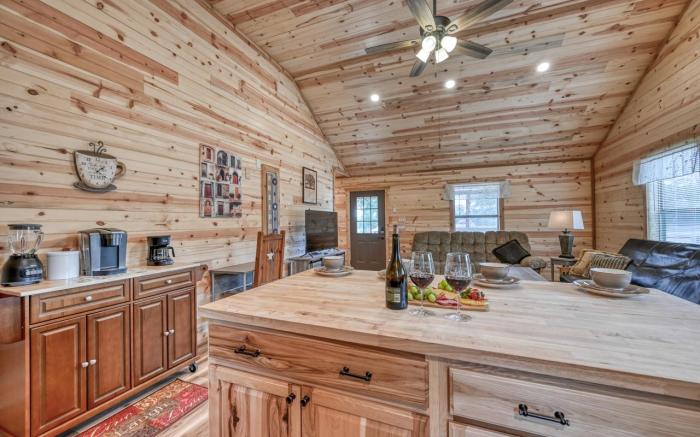 Rustic Cabin with Firepit and Grill - 10 mins to Main St