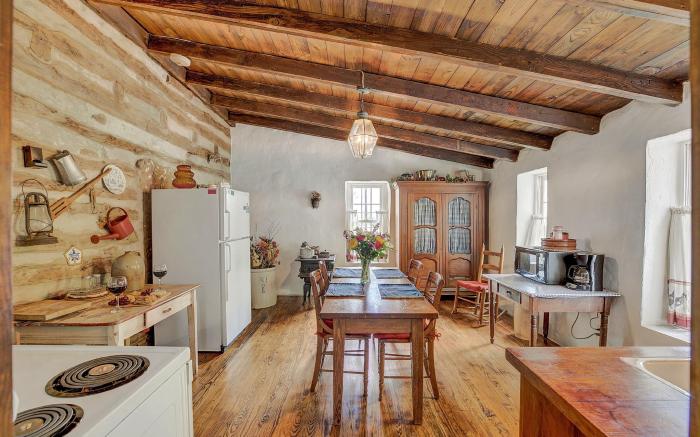Historic Log Cabin Retreat Near Town on 5 Acres!