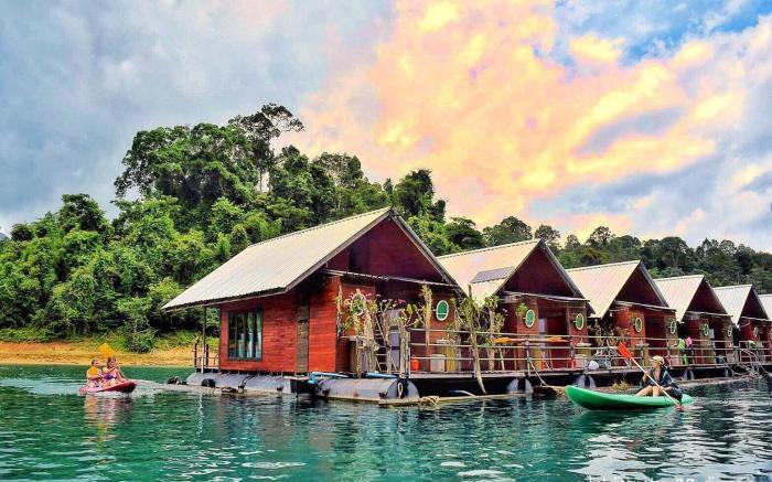 Khaosok Lake House @ Ratchaprapa Dam