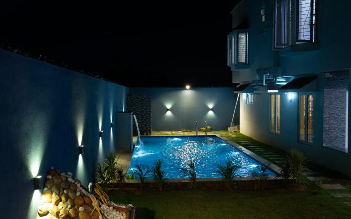 ECR Beach Villa ENTIRE 4BHK & Pvt swimming pool 